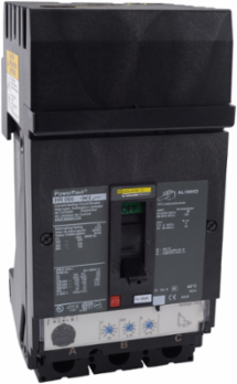 PowerPact H Circuit Breaker, 60A, 3 Pole, 600VAC, Micrologic 3.2S