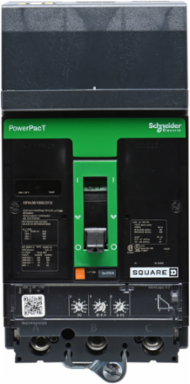 PowerPact H Circuit Breaker 100A 3P 600VAC 100kA Micrologic 3.2