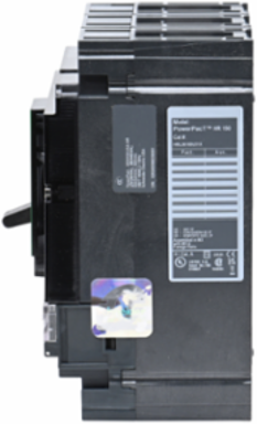 PowerPact H Circuit Breaker 100A 3P 600VAC 100kA Micrologic 3.2