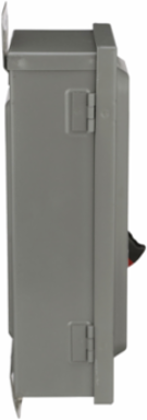 Safety switch, heavy duty, non fusible, 30A, 3 wire, 3 pole, 30HP, 600V AC/DC, NEMA 12