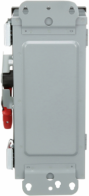 Safety switch, heavy duty, non fusible, 30A, 3 wire, 3 pole, 30HP, 600V AC/DC, NEMA 12