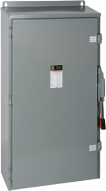 Heavy Duty Safety Switch 400A 3-Pole 350HP 600V AC/DC NEMA 3R/12