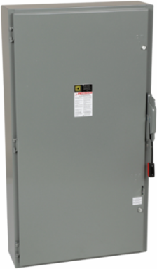 Heavy Duty Safety Switch, 600A, 3 Pole, 500HP, NEMA 1, 600V AC/DC