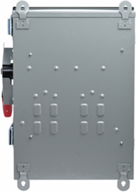 Heavy Duty Non-Fusible Safety Switch 600V 30A 4-Pole NEMA 3R/12