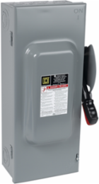 Heavy Duty Safety Switch 4P 600V 60A NEMA 1, 16.13 Inch Width, 20.5 Inch Height