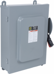 Heavy Duty Non-Fusible Safety Switch 600V 60A 4-Pole NEMA 12