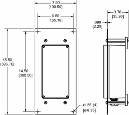 Surge protection device, HWC, mount kit, flush