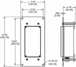 Surge protection device, HWC, mount kit, flush