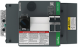 I-Line Enable Module, Maintenance Mode Switch, 240VAC, narrow side left, no comms, 6in space