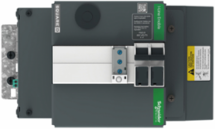 I-Line Enable Module, Modbus Out, 480VAC, narrow side left, comms for 1 CB/4 upgrade, 6in space