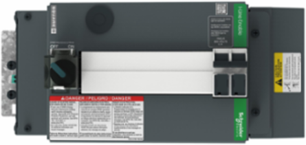 I-Line Enable Module, Maintenance Mode Switch, 480VAC, narrow side right, no comms, 6in space