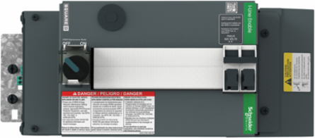 I-Line Enable Module, Maintenance Mode Switch, 240VAC, wide side left, no comms, 6in space