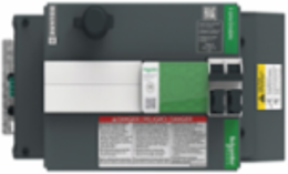 I-Line Enable Module, UPaS Panel Server, 480VAC, wide side left, dual Ethernet + 1 Modbus port, 6in space