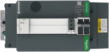 I-Line Enable Module, Modbus Out, 600VAC, wide side left, comms for 1 CB/2 upgrade, 6in space