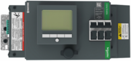 I-Line Enable Module, PM8244 Power Meter, 600VAC, wide side left, w/CT shorting block, dual E/N + Modbus, 6in space