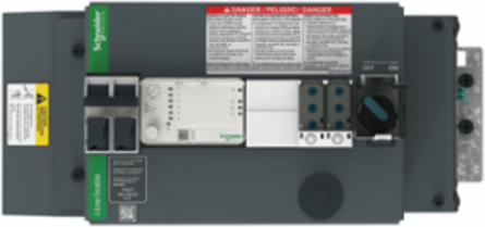I-Line Enable Module, ERMS + Modbus, 480VAC, wide side right, comms for 2 CB/2 upgrade, 6in space