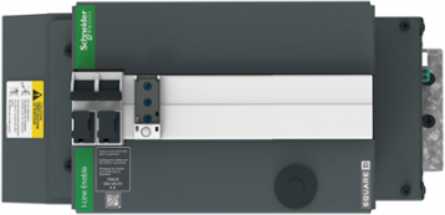 I-Line Enable Module, Modbus Out, 480VAC, wide side right, comms for 1 CB/8 upgrade, 6in space