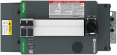 I-Line Enable Module, Maintenance Mode Switch, 480VAC, wide side right, no comms, 6in space