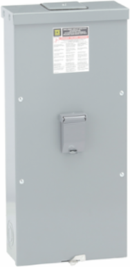 Circuit Breaker Enclosure, 15A to 250A, NEMA 3R, 14.47 Inch W x 31.05 Inch H x 6.28 Inch D