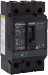 PowerPact J Circuit Breaker 250A 2 Pole 600V AC 14kA Thermal Magnetic