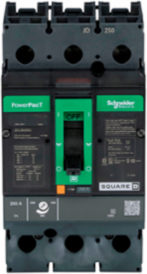 PowerPact J Circuit Breaker 200A 3 Pole 600VAC 14kA