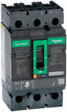 PowerPact J Circuit Breaker 200A 3 Pole 600VAC 14kA