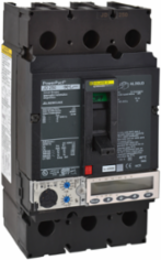 Circuit breaker, PowerPacT J, 250A, 3 pole, 600VAC, 14kA, lugs, Micrologic 6.2A, 100%