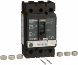 PowerPact J Circuit Breaker, 250A, 3 Pole, 600VAC, 14kA, Micrologic 3.2