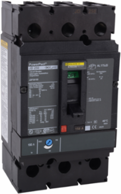 PowerPact J Circuit Breaker, 150A, 3-Pole, 600VAC, Thermal-Magnetic, 80%