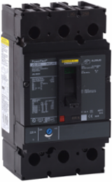 Circuit breaker, PowerPacT J, 150A, 3 pole, 600VAC, 18kA, lugs, thermal magnetic, 100%