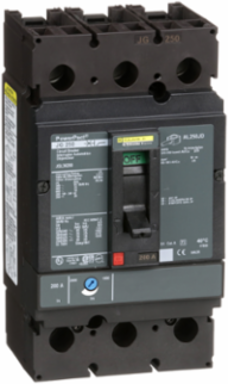 PowerPact J Circuit Breaker 200A 3-Pole 600V 18kA Thermal Magnetic