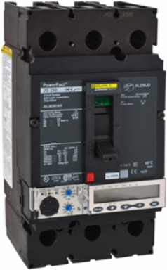 PowerPact J Circuit Breaker, 250A, 3-Pole, 600VAC, Micrologic 6.2A