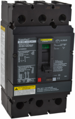 PowerPact J Automatic Switch 250A 3-Pole 600VAC Magnetic Trip