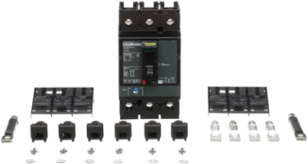 PowerPact J Circuit Breaker, 225A, 3 Pole, 600V AC, 18kA, Thermal-Magnetic