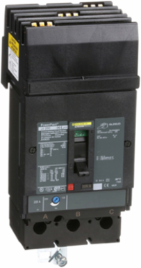PowerPacT J Circuit Breaker 225A 3-Pole 600VAC 25kA I-Line