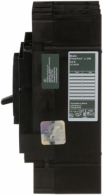 PowerPact J Circuit Breaker 250A, 3 Pole, 25kA, 600VAC, Thermal Magnetic