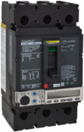 PowerPact J Circuit Breaker, 250A, 3 Pole, 600V, 25kA