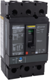 PowerPact J Circuit Breaker, 150A, 3-Pole, 600VAC, 25kA, Thermal-Magnetic