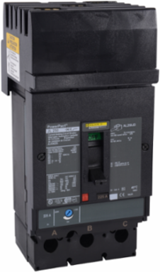 PowerPact J Circuit Breaker, 175A, 3 Poles, 600V AC, 50kA, I-Line