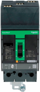PowerPact J Circuit Breaker, 225A, 3 Pole, 600VAC, Thermal Magnetic