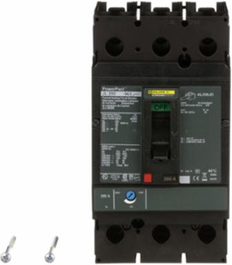 PowerPact J Circuit Breaker 200A 3 Pole 600V AC 50kA Thermal-Magnetic