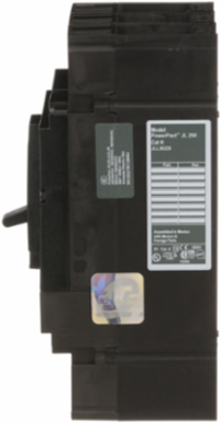 PowerPact J 225A Circuit Breaker, 3 Pole, 600VAC, 50kA, Thermal-Magnetic