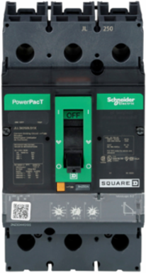 PowerPact J Circuit Breaker 250A 3-Pole 600VAC 50kA Micrologic 3.2