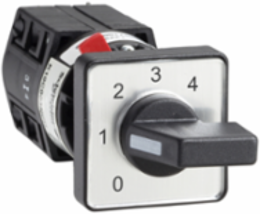 Harmony K Cam Stepping Switch, 1 Pole, 30x30mm, 10A, 4 Steps