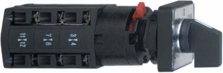 Harmony K Cam Voltmeter Switch, 4 Positions, 10A, 30x30mm
