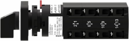 Harmony K1 4-Pole Complete Cam Switch, 10A, 30x30mm, IP65