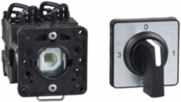 Cam Ammeter Switch, 22mm, 12A, 45x45mm, IP65, 3 Positions