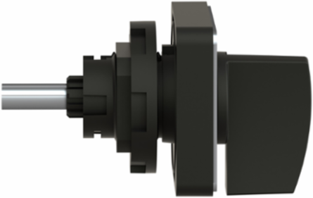 Harmony K Cam Switch Operating Head, 45x45mm Plate, IP65, Black Handle