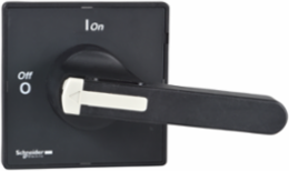 TeSys Vario Rotary Handle with Black Front Plate, 90 x 90 mm, IP65