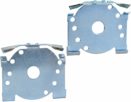 Quick Assembly Device for 35mm DIN Rail Mounting with 2 Fixing Screws